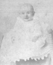 Leona Reiman as an infant